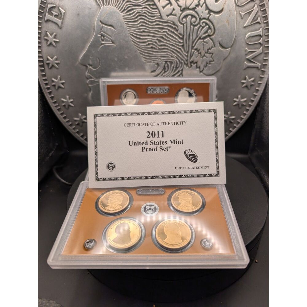 2011 U.S. Mint Proof Set • Complete • 3 Lenses, COA & Box